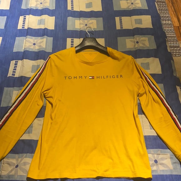 Tommy Hilfiger yellow long sleeve
